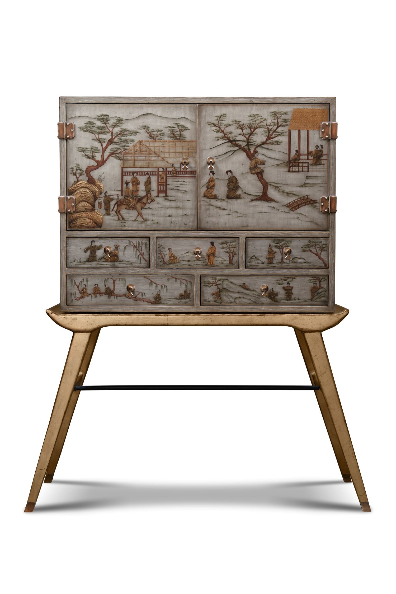 Sheung Wan bar cabinet, 64”x54”, Alfonso Marina. 