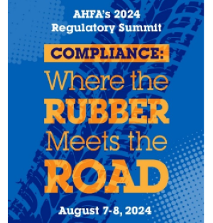 AHFA  announces agenda for Aug. 7-8 Regulatory Summit