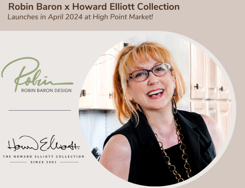 Howard Elliott Collection partners with Robin Baron on new home accents collection