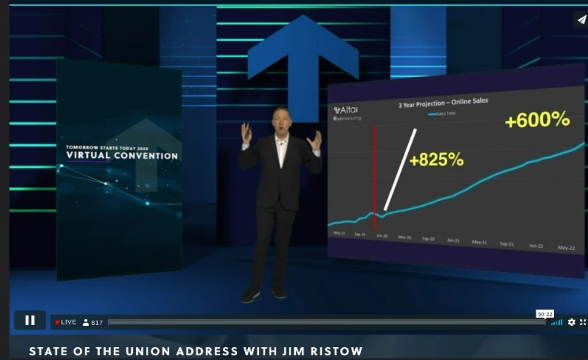 AVB CEO Ristow during his State of the Union address